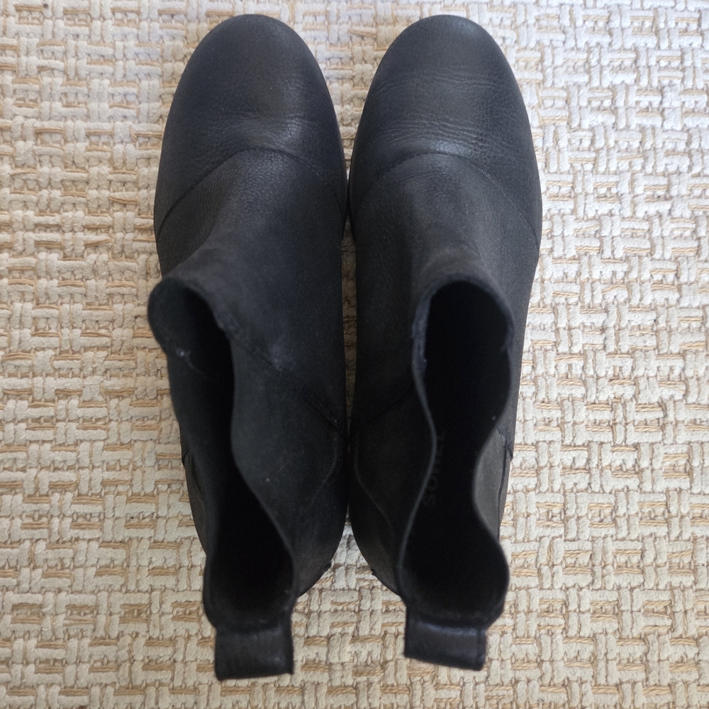 Sorel Womens Leathwr Boots - Picture 2 of 8
